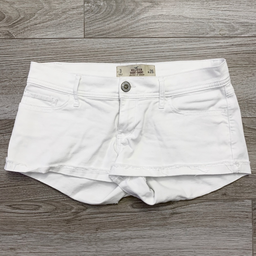 White Hollister Shorts